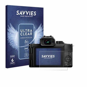 Parte frontale di una confezione del prodotto con il logo del marchio Savvies. Accanto è raffigurato il dispositivo Panasonic 
