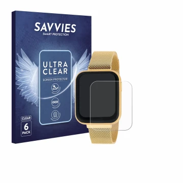 Parte frontale di una confezione del prodotto con il logo del marchio Savvies. Accanto è raffigurato il dispositivo Liu Jo SWL