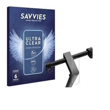 Parte frontale di una confezione del prodotto con il logo del marchio Savvies. Accanto è raffigurato il dispositivo Navee S65 