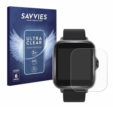 Parte frontale di una confezione del prodotto con il logo del marchio Savvies. Accanto è raffigurato il dispositivo Denver SWC