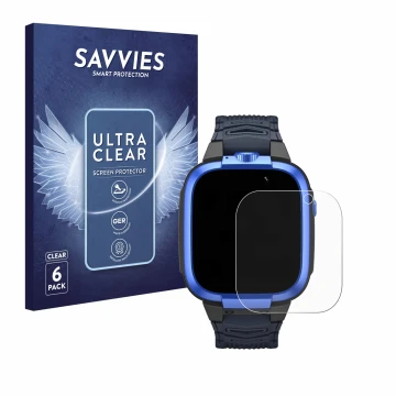 Parte frontale di una confezione del prodotto con il logo del marchio Savvies. Accanto è raffigurato il dispositivo Xiaomi Mib