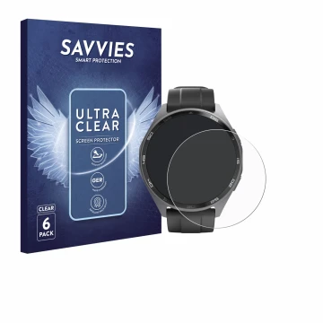 Parte frontale di una confezione del prodotto con il logo del marchio Savvies. Accanto è raffigurato il dispositivo Hama Smart