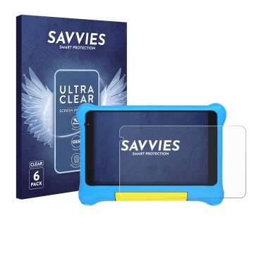 Parte frontale di una confezione del prodotto con il logo del marchio Savvies. Accanto è raffigurato il dispositivo Yicty YTYT