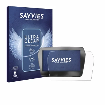 Parte frontale di una confezione del prodotto con il logo del marchio Savvies. Accanto è raffigurato il dispositivo Voge 625 2