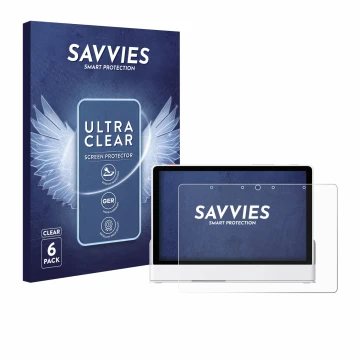 Parte frontale di una confezione del prodotto con il logo del marchio Savvies. Accanto è raffigurato il dispositivo eufy Smart