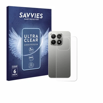 Parte frontale di una confezione del prodotto con il logo del marchio Savvies. Accanto è raffigurato il dispositivo Xiaomi 15T