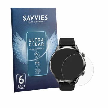 Parte frontale di una confezione del prodotto con il logo del marchio Savvies. Accanto è raffigurato il dispositivo Black Shar