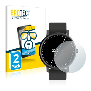 Parte frontale di una confezione del prodotto con il logo del marchio BROTECT. Accanto è raffigurato il dispositivo Orologi (C