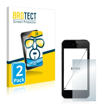 Parte frontale di una confezione del prodotto con il logo del marchio BROTECT. Accanto è raffigurato il dispositivo con la rel