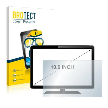 Parte frontale di una confezione del prodotto con il logo del marchio BROTECT. Accanto è raffigurato il dispositivo con la rel
