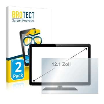 Parte frontale di una confezione del prodotto con il logo del marchio BROTECT. Accanto è raffigurato il dispositivo con la rel
