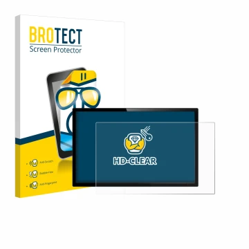 Parte frontale di una confezione del prodotto con il logo del marchio BROTECT. Accanto è raffigurato il dispositivo con la rel