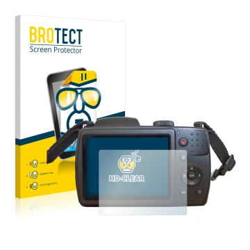 Parte frontale di una confezione del prodotto con il logo del marchio BROTECT. Accanto è raffigurato il dispositivo MEDION Lif