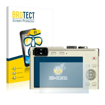 Parte frontale di una confezione del prodotto con il logo del marchio BROTECT. Accanto è raffigurato il dispositivo Leica C (T