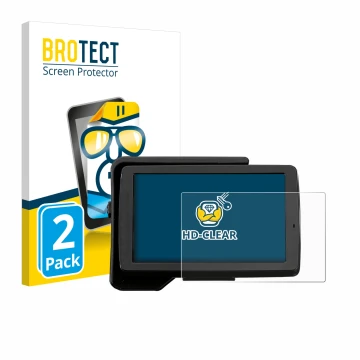 Parte frontale di una confezione del prodotto con il logo del marchio BROTECT. Accanto è raffigurato il dispositivo BMW R 1200