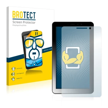 Parte frontale di una confezione del prodotto con il logo del marchio BROTECT. Accanto è raffigurato il dispositivo Kiano Eleg