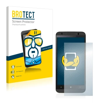 Parte frontale di una confezione del prodotto con il logo del marchio BROTECT. Accanto è raffigurato il dispositivo Kazam Thun