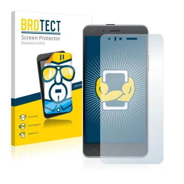 Parte frontale di una confezione del prodotto con il logo del marchio BROTECT. Accanto è raffigurato il dispositivo Kodak IM5 