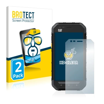 Parte frontale di una confezione del prodotto con il logo del marchio BROTECT. Accanto è raffigurato il dispositivo Caterpilla