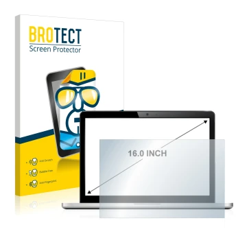 Parte frontale di una confezione del prodotto con il logo del marchio BROTECT. Accanto è raffigurato il dispositivo con la rel
