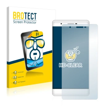 Parte frontale di una confezione del prodotto con il logo del marchio BROTECT. Accanto è raffigurato il dispositivo Phicomm Pa