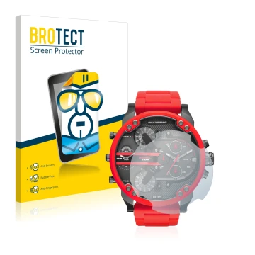 Parte frontale di una confezione del prodotto con il logo del marchio BROTECT. Accanto è raffigurato il dispositivo Diesel DZ7