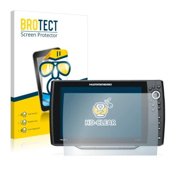 Parte frontale di una confezione del prodotto con il logo del marchio BROTECT. Accanto è raffigurato il dispositivo Humminbird