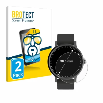Parte frontale di una confezione del prodotto con il logo del marchio BROTECT. Accanto è raffigurato il dispositivo Orologi (C