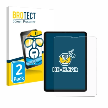 Parte frontale di una confezione del prodotto con il logo del marchio BROTECT. Accanto è raffigurato il dispositivo Apple iPad