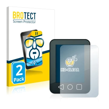 Parte frontale di una confezione del prodotto con il logo del marchio BROTECT. Accanto è raffigurato il dispositivo Neodrives 