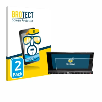 Parte frontale di una confezione del prodotto con il logo del marchio BROTECT. Accanto è raffigurato il dispositivo DS 7 Cross