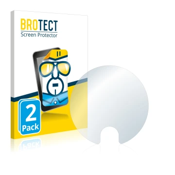 Parte frontale di una confezione del prodotto con il logo del marchio BROTECT. Accanto è raffigurato il dispositivo Dyson V11 