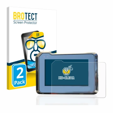 Parte frontale di una confezione del prodotto con il logo del marchio BROTECT. Accanto è raffigurato il dispositivo KTM 1290 S