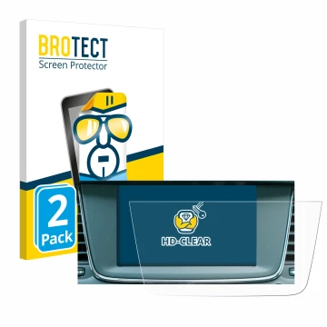 Parte frontale di una confezione del prodotto con il logo del marchio BROTECT. Accanto è raffigurato il dispositivo Opel Grand