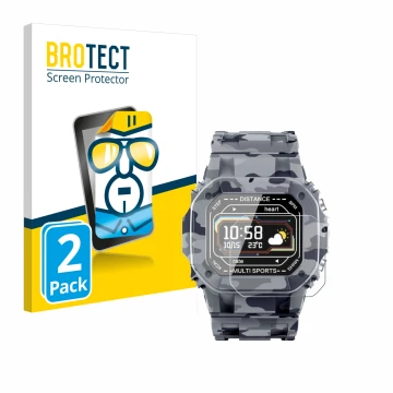 Parte frontale di una confezione del prodotto con il logo del marchio BROTECT. Accanto è raffigurato il dispositivo JAY-tech S
