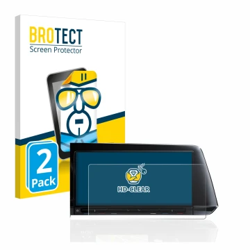 Parte frontale di una confezione del prodotto con il logo del marchio BROTECT. Accanto è raffigurato il dispositivo Volkswagen