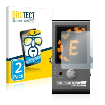 Parte frontale di una confezione del prodotto con il logo del marchio BROTECT. Accanto è raffigurato il dispositivo Peterson S