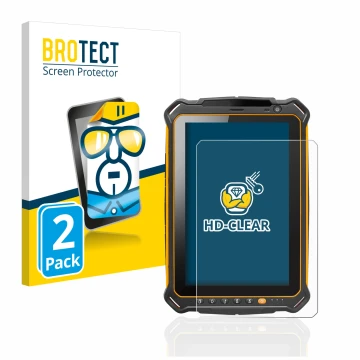 Parte frontale di una confezione del prodotto con il logo del marchio BROTECT. Accanto è raffigurato il dispositivo i.safe MOB