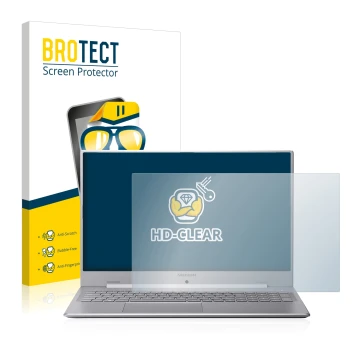 Parte frontale di una confezione del prodotto con il logo del marchio BROTECT. Accanto è raffigurato il dispositivo MEDION Ako