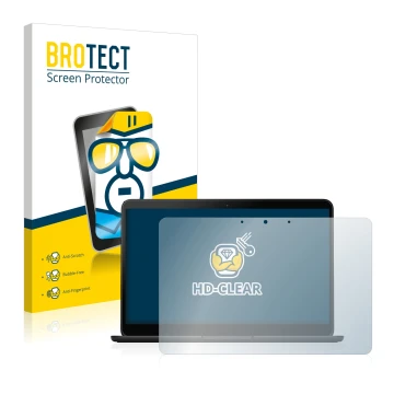 Parte frontale di una confezione del prodotto con il logo del marchio BROTECT. Accanto è raffigurato il dispositivo Google Pix