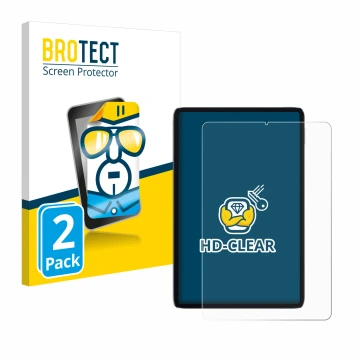 Parte frontale di una confezione del prodotto con il logo del marchio BROTECT. Accanto è raffigurato il dispositivo Xiaomi Mi 