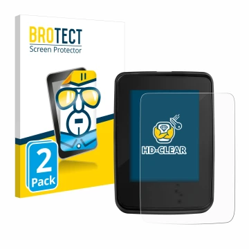 Parte frontale di una confezione del prodotto con il logo del marchio BROTECT. Accanto è raffigurato il dispositivo Giant Ride