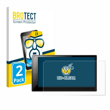 Parte frontale di una confezione del prodotto con il logo del marchio BROTECT. Accanto è raffigurato il dispositivo Pioneer SP