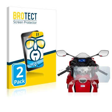 Parte frontale di una confezione del prodotto con il logo del marchio BROTECT. Accanto è raffigurato il dispositivo Honda CBR6