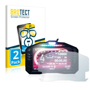 Parte frontale di una confezione del prodotto con il logo del marchio BROTECT. Accanto è raffigurato il dispositivo Starlane D