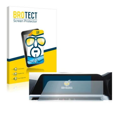 Parte frontale di una confezione del prodotto con il logo del marchio BROTECT. Accanto è raffigurato il dispositivo BMW 3 G20 