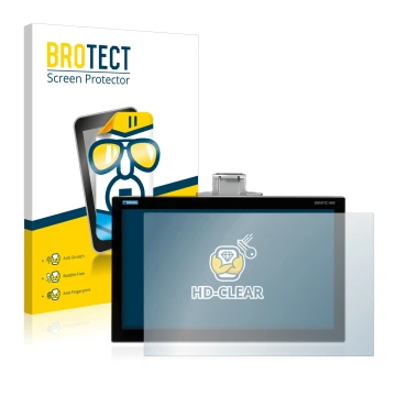 Parte frontale di una confezione del prodotto con il logo del marchio BROTECT. Accanto è raffigurato il dispositivo Siemens Si