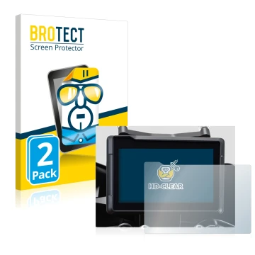 Parte frontale di una confezione del prodotto con il logo del marchio BROTECT. Accanto è raffigurato il dispositivo KTM 1290 S