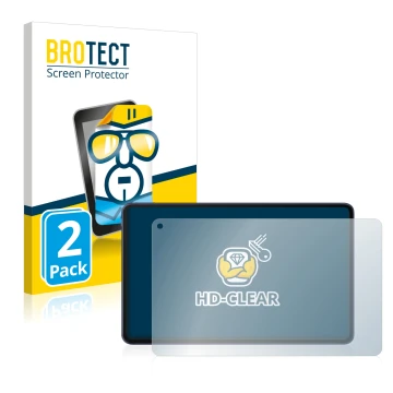 Parte frontale di una confezione del prodotto con il logo del marchio BROTECT. Accanto è raffigurato il dispositivo Huawei Mat