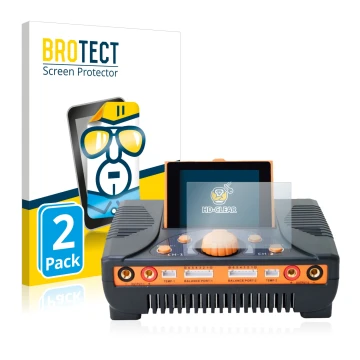 Parte frontale di una confezione del prodotto con il logo del marchio BROTECT. Accanto è raffigurato il dispositivo Junsi iCha